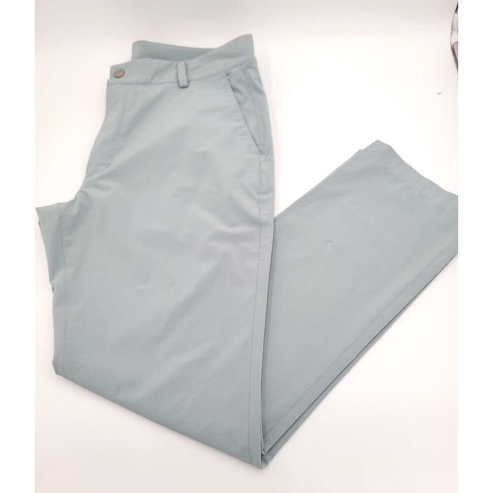 Vineyard Vines Fairway Tech Golf Pants Mens 35x30 Style 1P0254 Mint/Gray